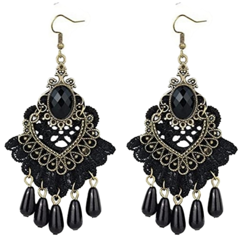 Handmade Gorgeous Gothic Earrings - Picture 3 of 7